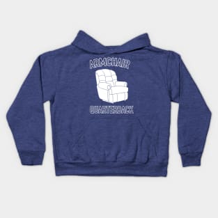 Armchair Quarterback Kids Hoodie